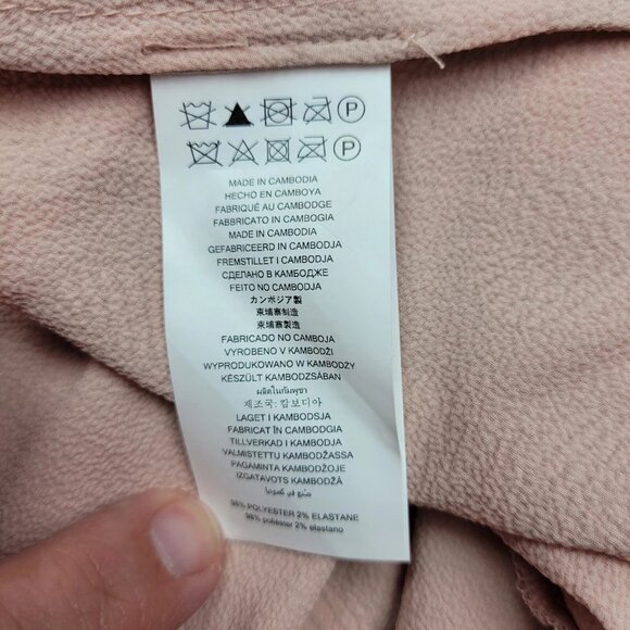 Michael Kors Tossed Tropical Palmetto Faux Wrap Dress - Picture 6 of 6